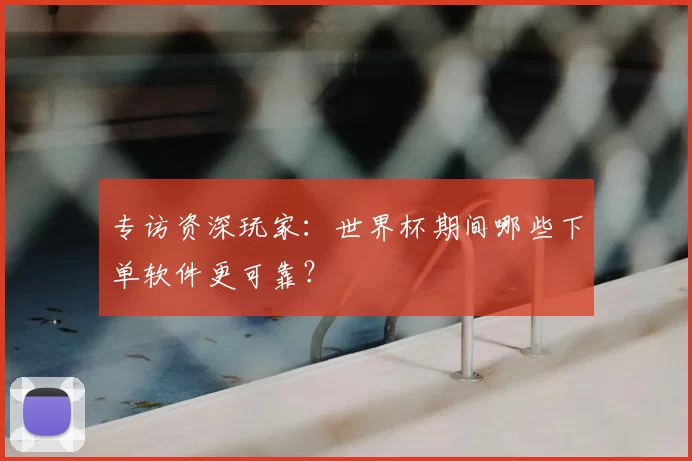专访资深玩家:世界杯期间哪些下单软件更可靠?