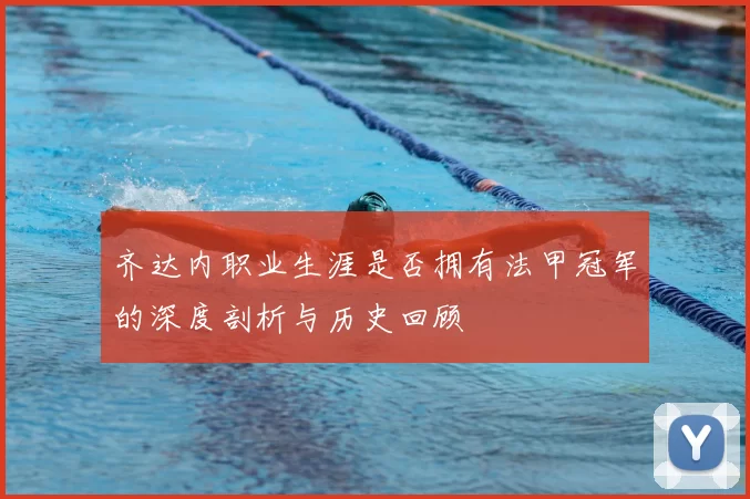 齐达内职业生涯是否拥有法甲冠军的深度剖析与历史回顾